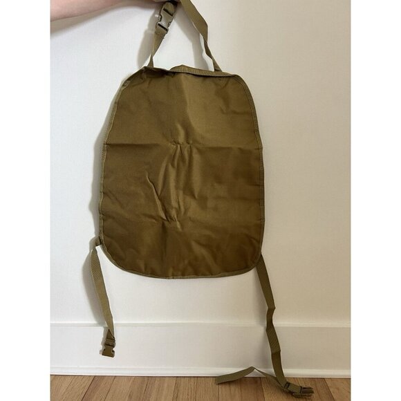 Tan Tactical Car Vehicle MOLLE Panel Seat Back Protector Storage Organizer Bag - Picture 4 of 6